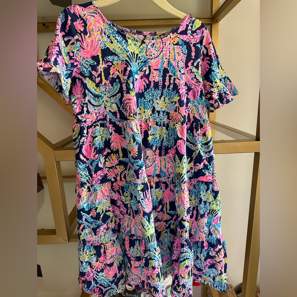 Lilly Pulitzer girls cotton dress, size 6/7
